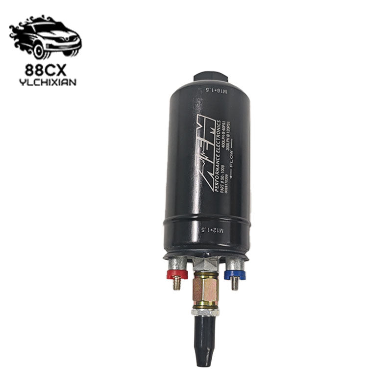 AEM 400LPH Metric Inline High Flow High Pressure Fuel Pump 044 Style 50-1009