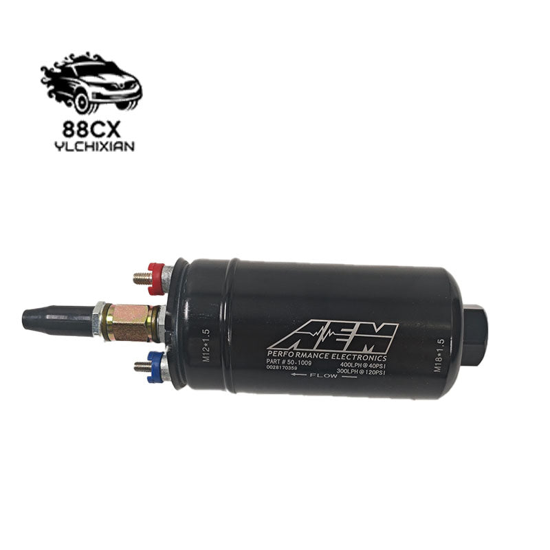 AEM 400LPH Metric Inline High Flow High Pressure Fuel Pump 044 Style 50-1009